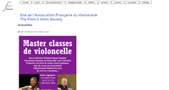 Desktop Screenshot of levioloncelle.com
